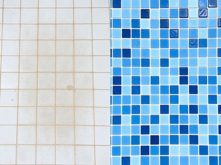 Pool Tile Cleaning